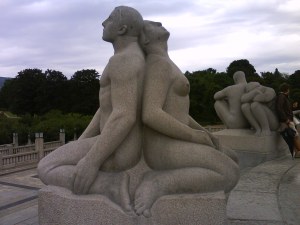 Rzeźba Gustava Vigelanda. Foto: ja.